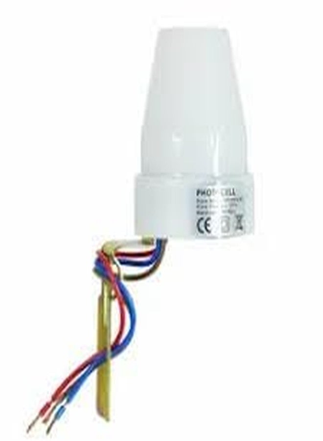 MAXWELL MX 302 220 V Auto Day/Night On & Off Photocell, LDR Sensor Switch for Lighting Control Water Proof | Photocell - Sensor 10A | (2 Years Warranty) - Pack of 2 - Image 2